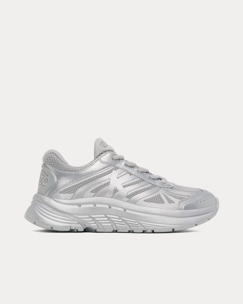 Kenzo Pace Silver Low Top Sneakers - 1