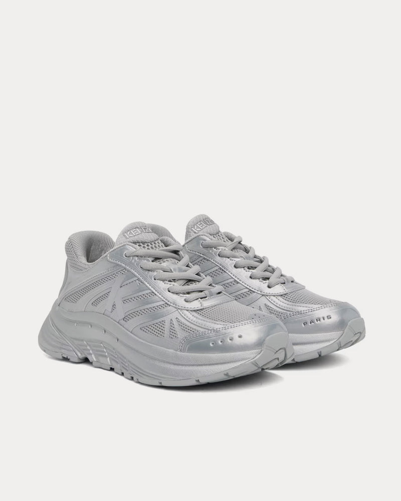 Kenzo Pace Silver Low Top Sneakers - 2