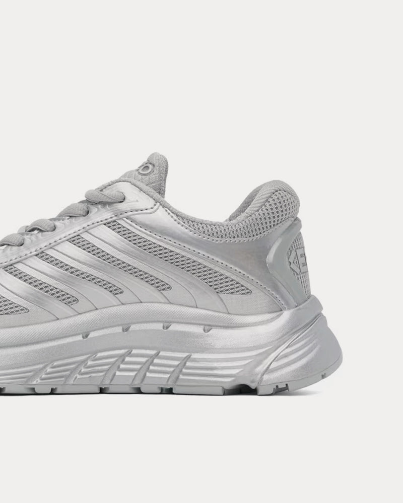 Kenzo Pace Silver Low Top Sneakers - 4