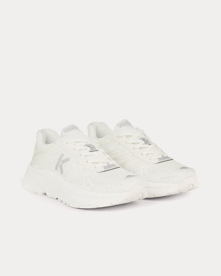 Kenzo Pace Tech Runner White Low Top Sneakers - 3