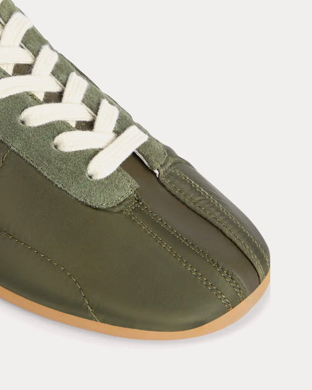 Kenzo Kenzo Striker Dark Khaki Low Top Sneakers - 4