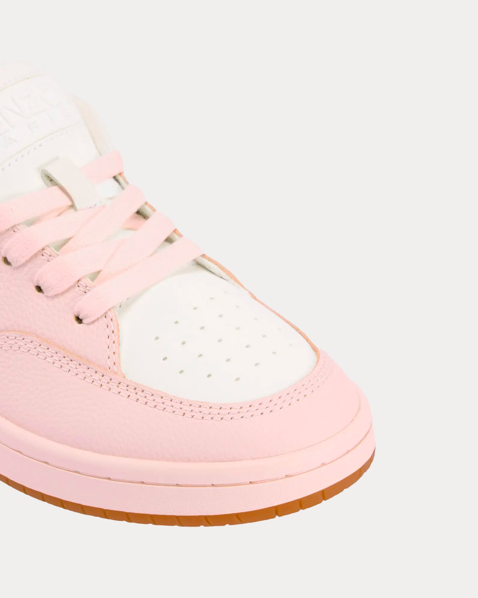 Kenzo - Kenzo-Dome Leather Faded Pink Low Top Sneakers