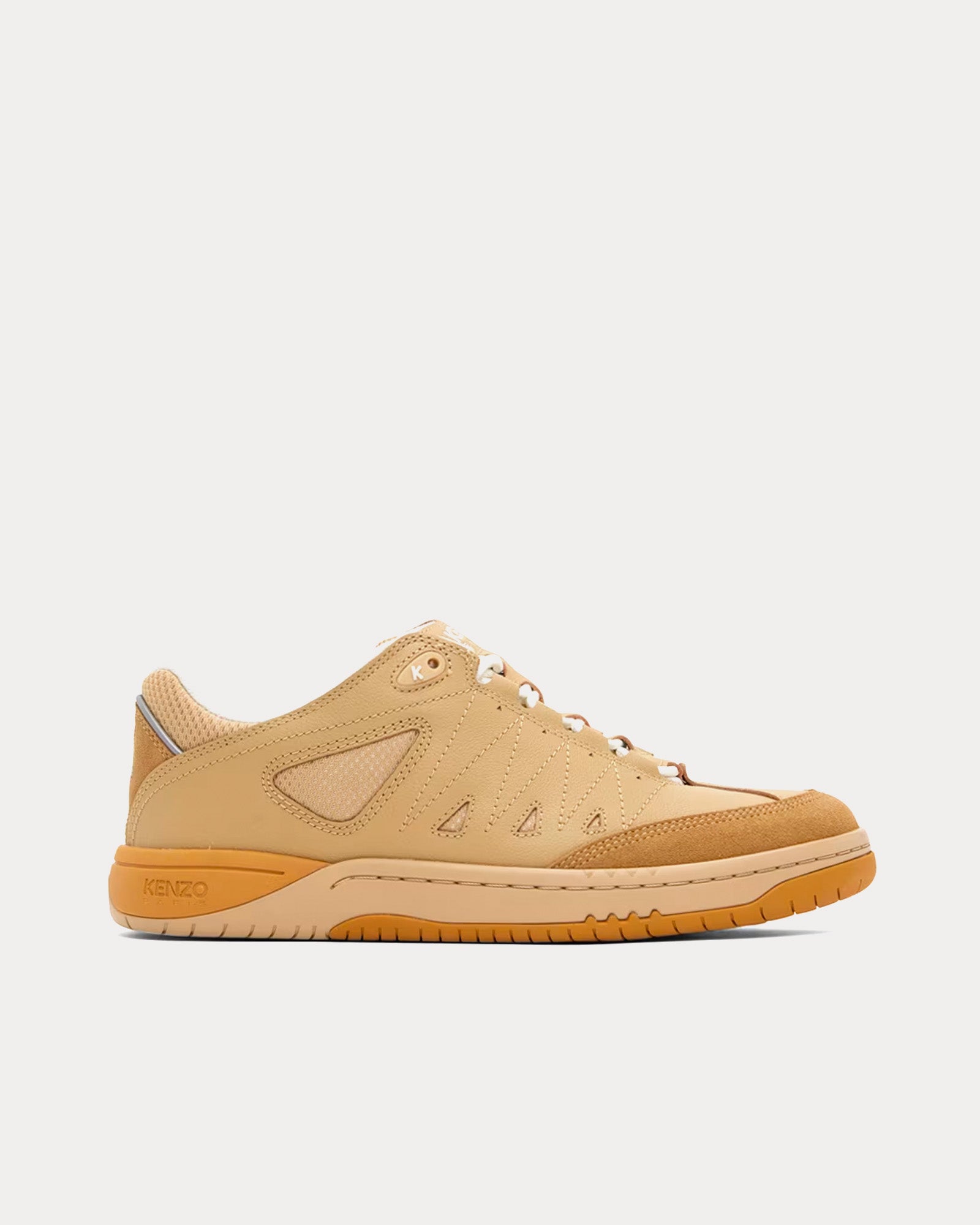 Kenzo Men's Kenzo-PXT Dark Camel Low Top Sneakers
