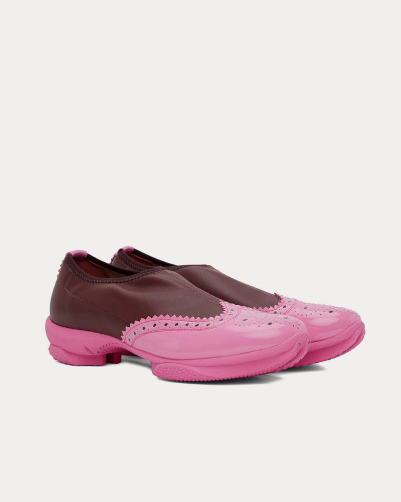 Kiko Kostadinov Women's Sonia Brogues Burgundy / Fuchsia