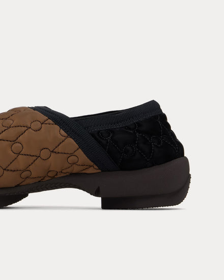 Kiko Kostadinov Solix Cedar Brown / Ink Black Slippers - 4
