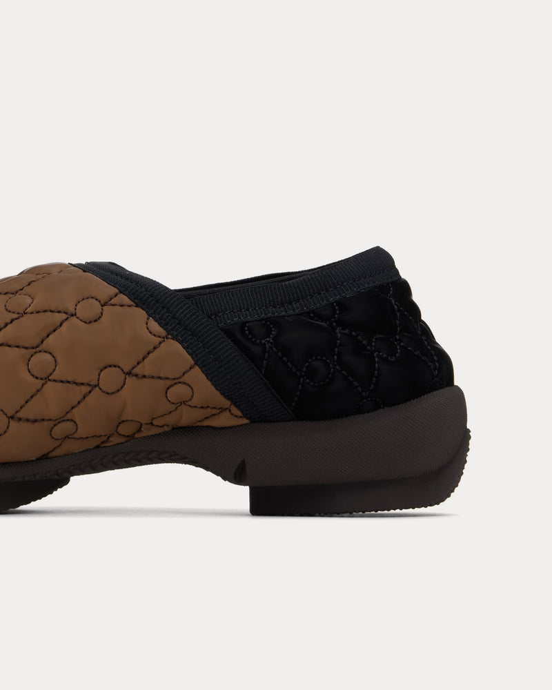 Kiko Kostadinov Solix Cedar Brown / Ink Black Slippers - 4