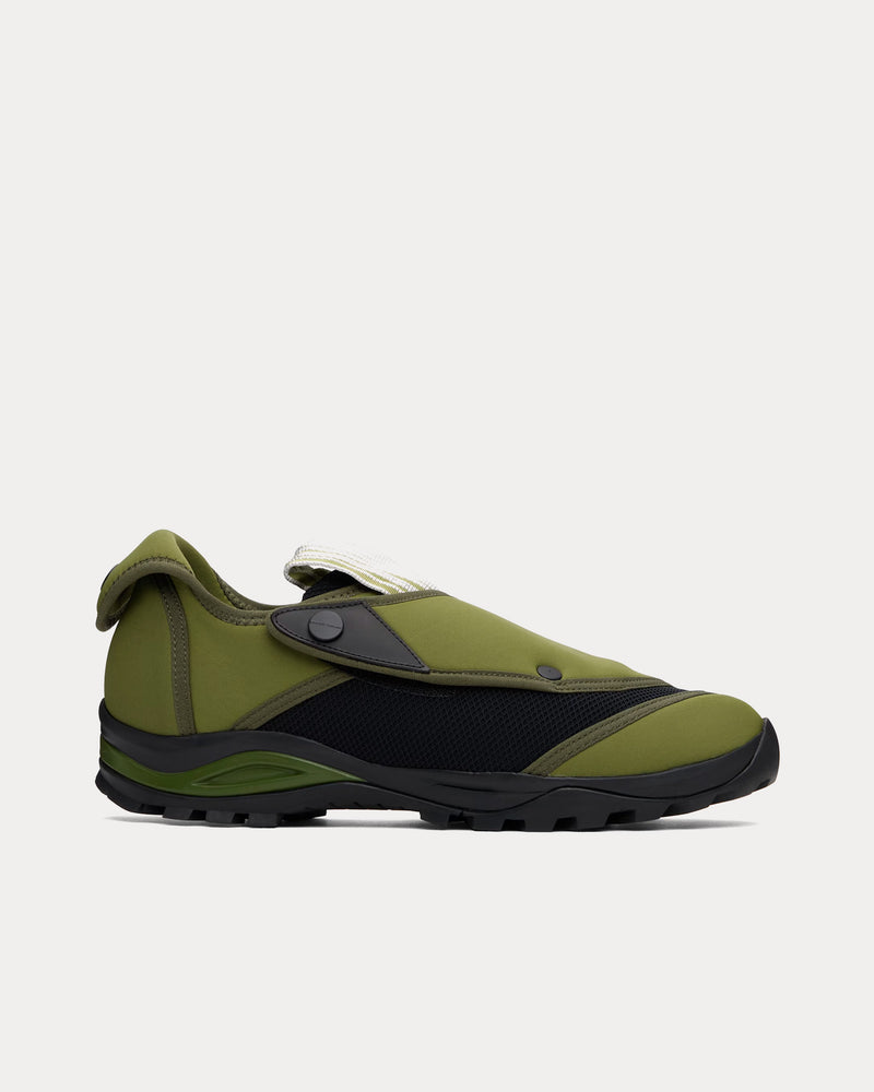 Kiko Kostadinov Riadis Green Tortoise Slip On Sneakers - 1