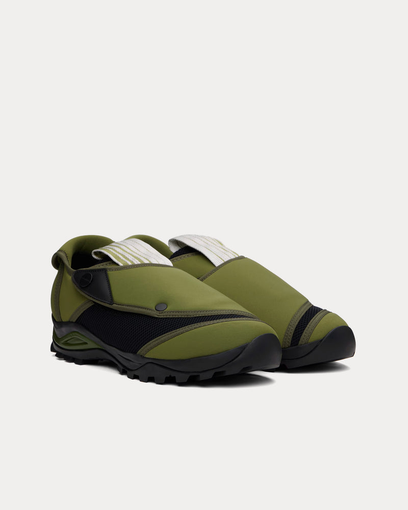 Kiko Kostadinov Riadis Green Tortoise Slip On Sneakers - 2