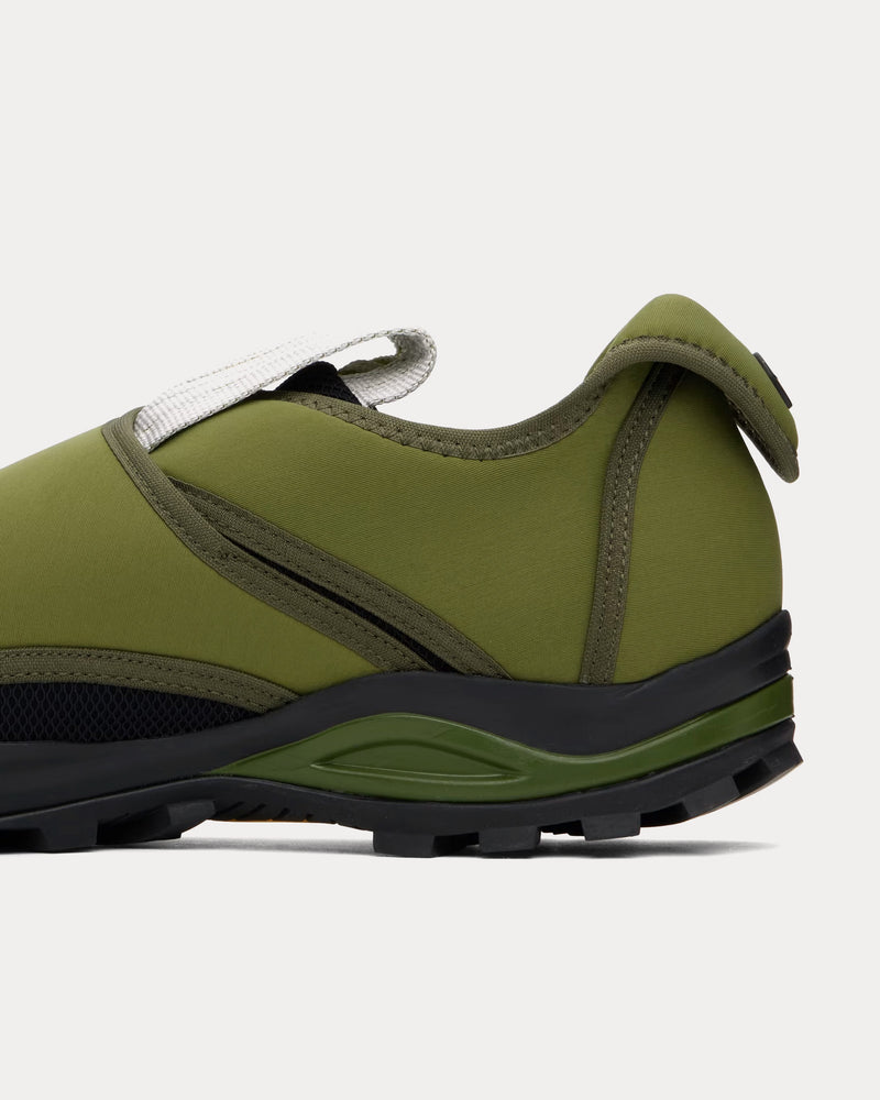Kiko Kostadinov Riadis Green Tortoise Slip On Sneakers - 4