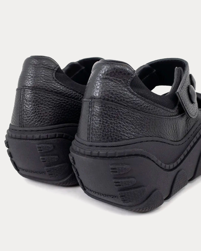 Kiko Kostadinov Men's Sandal Hybrid Black Soot Slip Ons