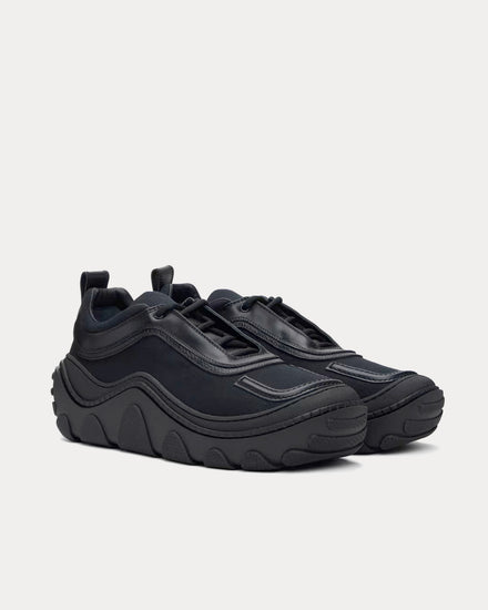 Kiko Kostadinov Tonkin Canvas Black Low Top Sneakers - 2