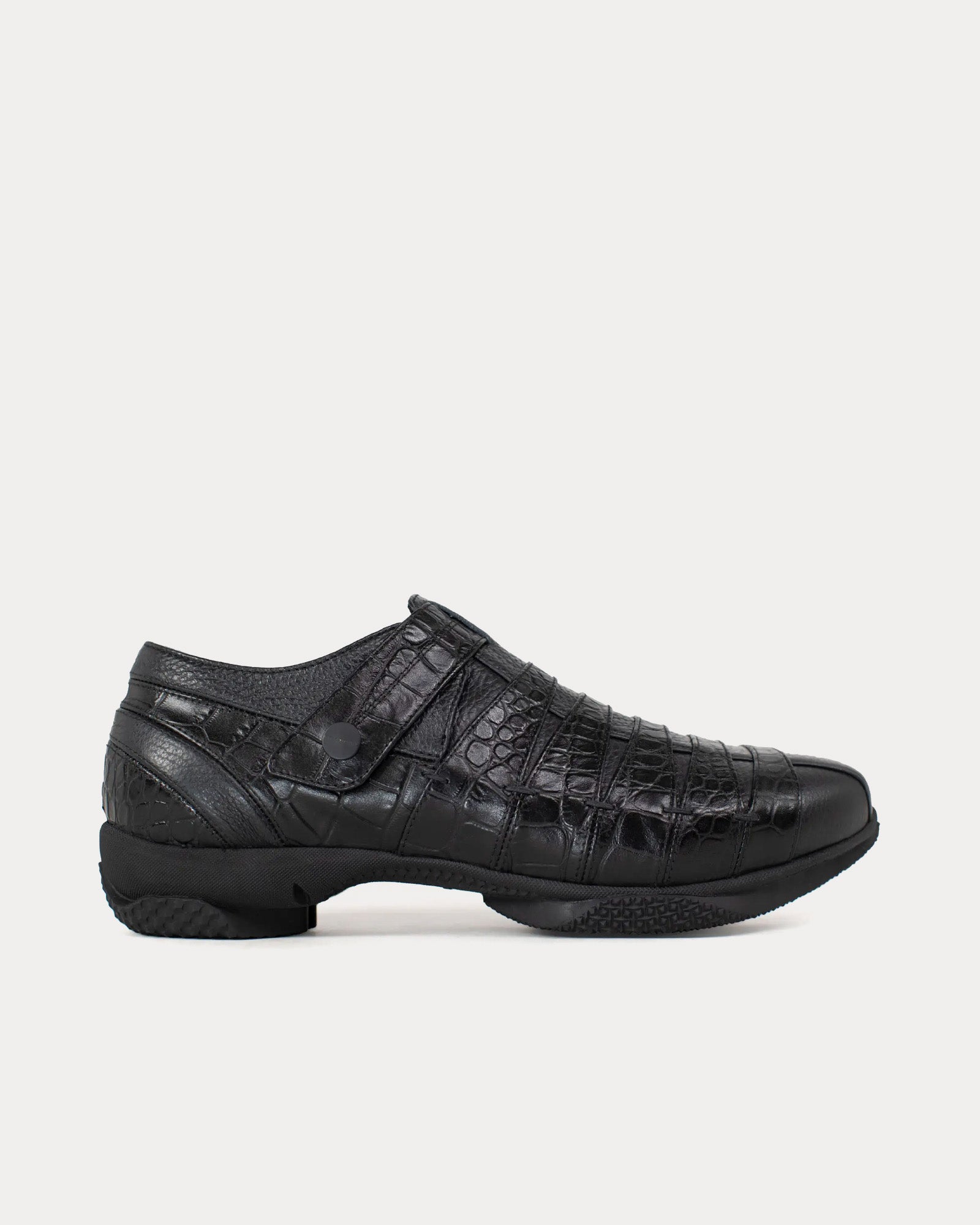 kiko様 Kiko Kostadinov Men's Kormos Fisherman Onyx Black Loafers
