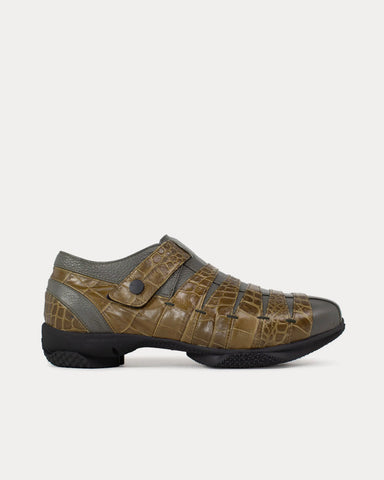 Kiko Kostadinov Kormos Fisherman Forrest Green Loafers