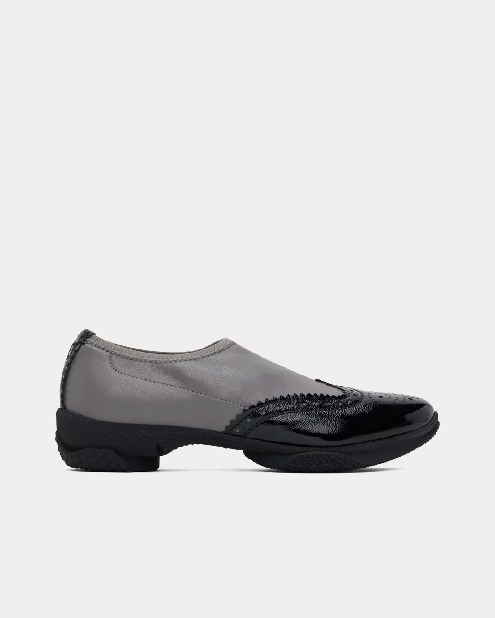 Kiko Kostadinov Women's Sonia Brogues Smoke / Pitch Black Slip Ons