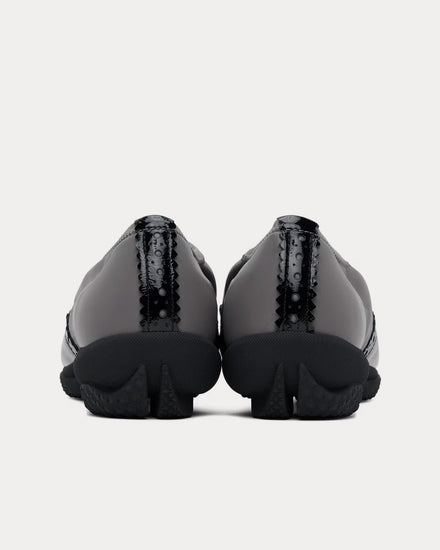 Kiko Kostadinov Women's Sonia Brogues Smoke / Pitch Black Slip Ons