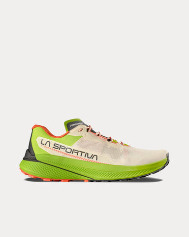 La Sportiva Prodigio Antique White / Green Running Shoes