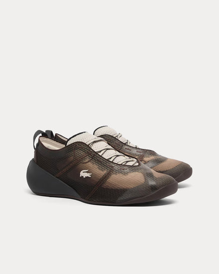 Lacoste AG-LT Active Off White / Dark Brown Low Top Sneakers - 3