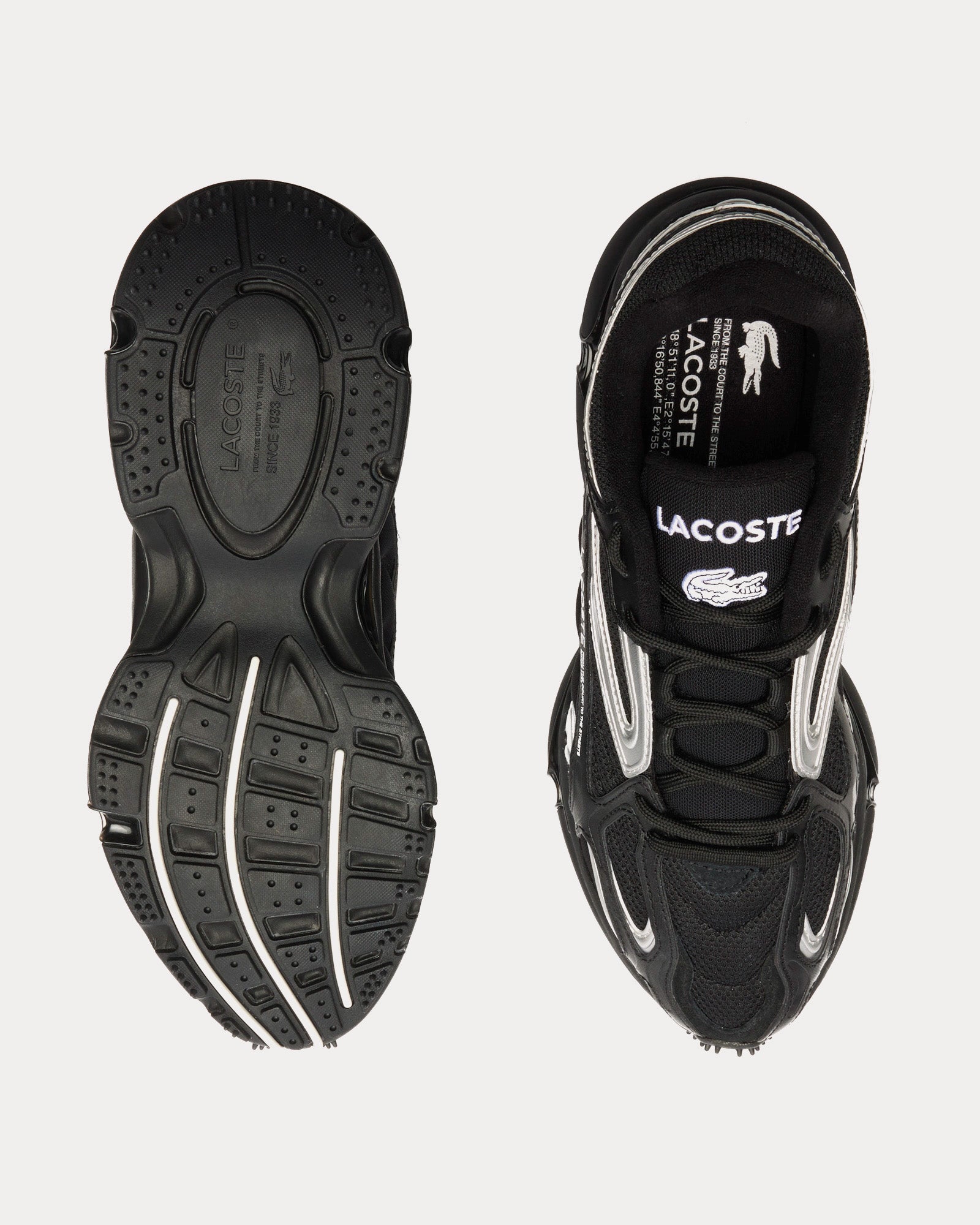 Lacoste - L003 2K24 Black Low Top Sneakers