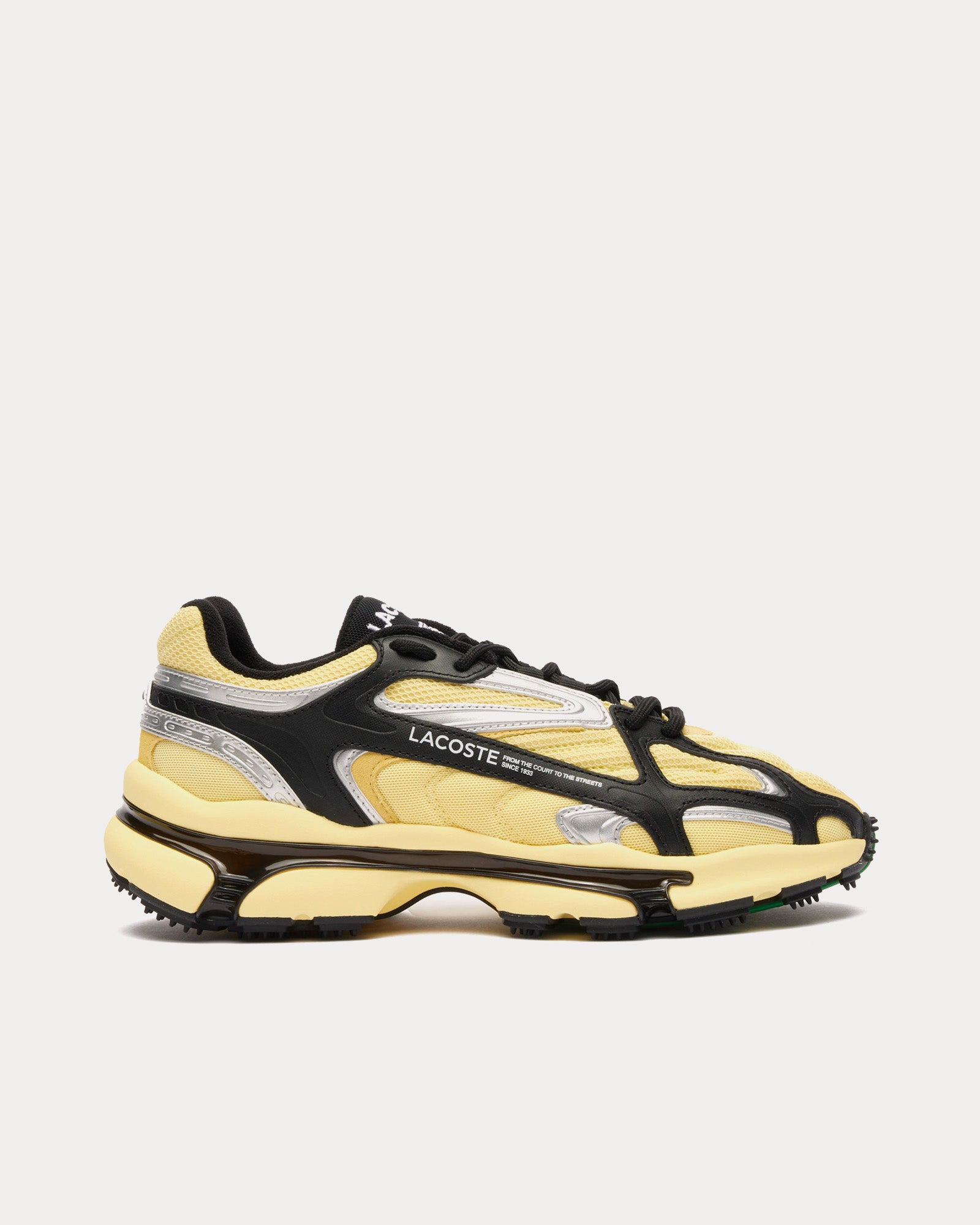 Lacoste - L003 2K24 Yellow / Black Low Top Sneakers