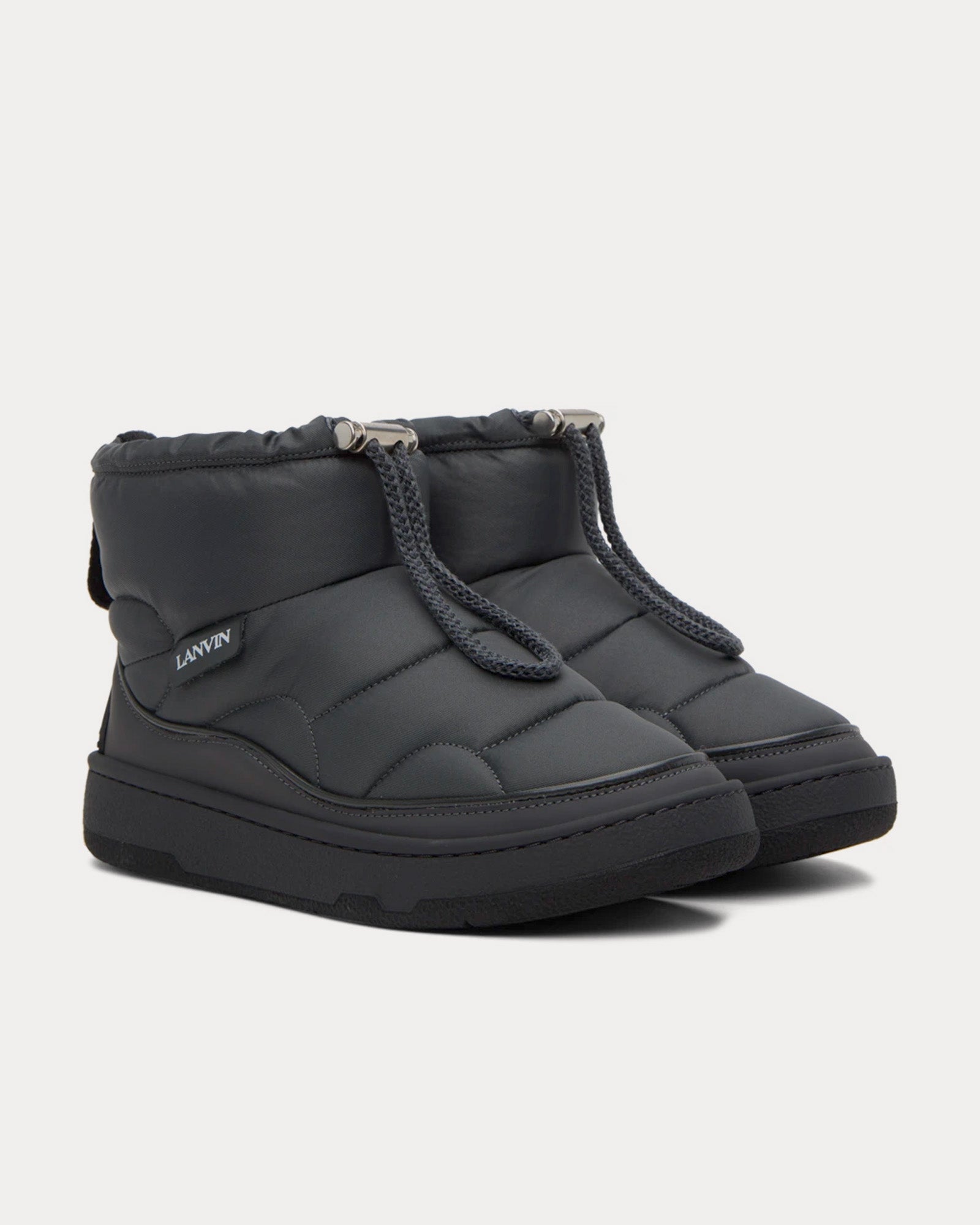 Lanvin - Curb Snow Ankle Nylon Loden Boots