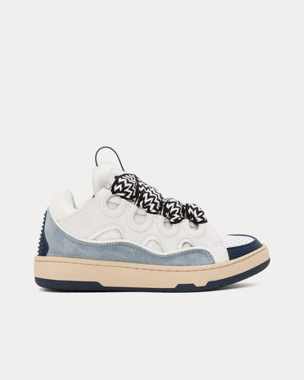 Lanvin Curb Grey / White Low Top Sneakers - 1