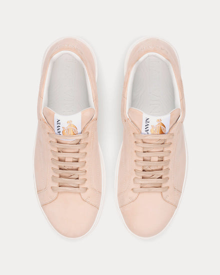 Lanvin DDB0 Suede Sand Low Top Sneakers - 2