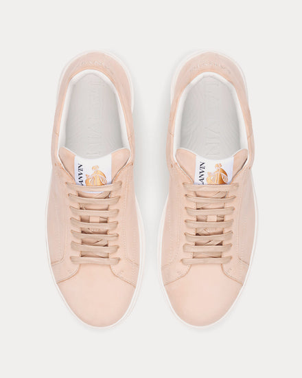 Lanvin DDB0 Suede Sand Low Top Sneakers - 2