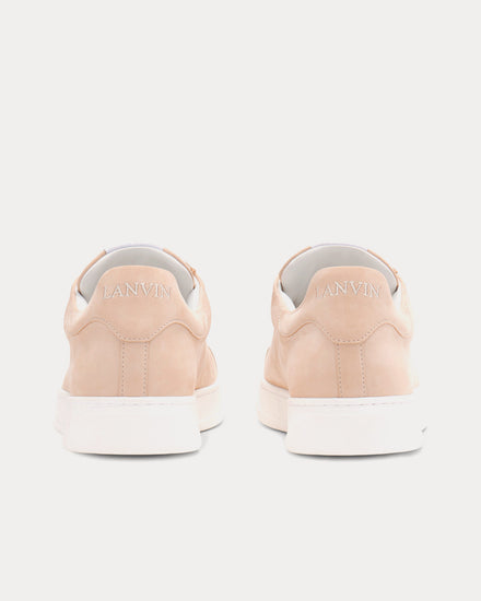 Lanvin DDB0 Suede Sand Low Top Sneakers - 4