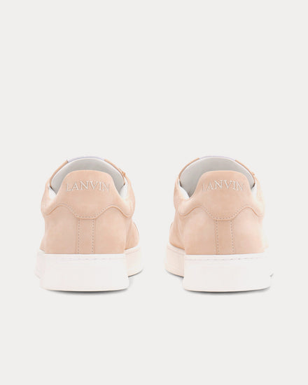Lanvin DDB0 Suede Sand Low Top Sneakers - 4