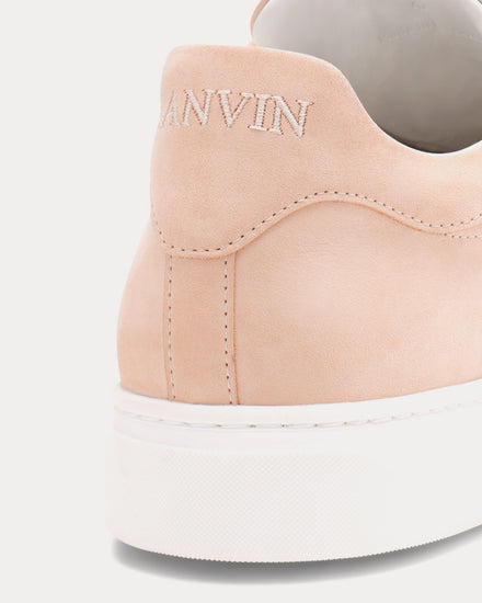 Lanvin DDB0 Suede Sand Low Top Sneakers - 5