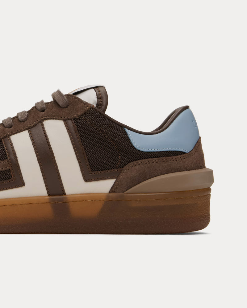 Lanvin Clay Mesh Ecru / Bronze Low Top Sneakers - 4