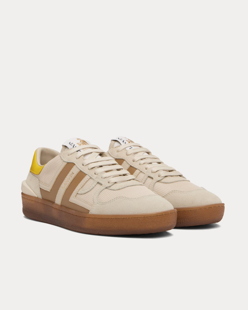 Lanvin Clay Mesh Ecru / Mastic Low Top Sneakers - 2