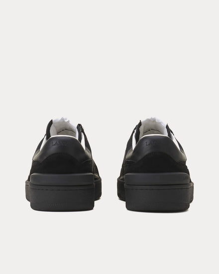 Lanvin Clay Mesh Black Low Top Sneakers - 4
