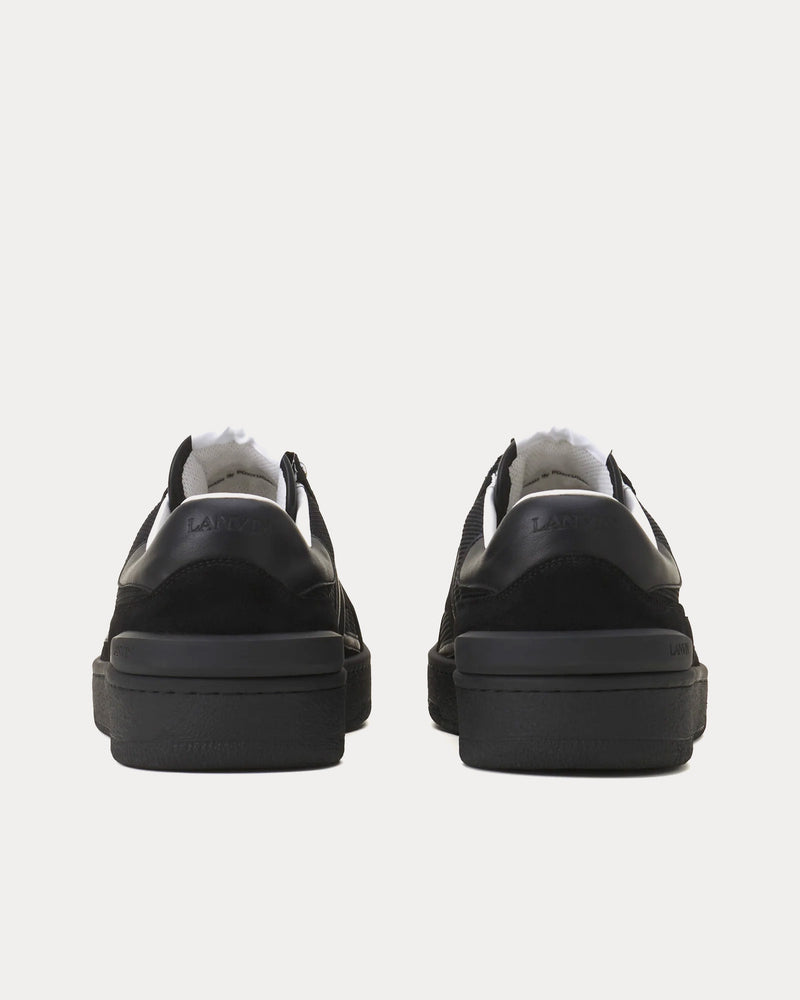 Lanvin Clay Mesh Black Low Top Sneakers - 4