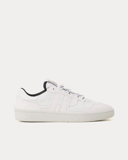 Lanvin Clay Mesh Blanc Low Top Sneakers - 1