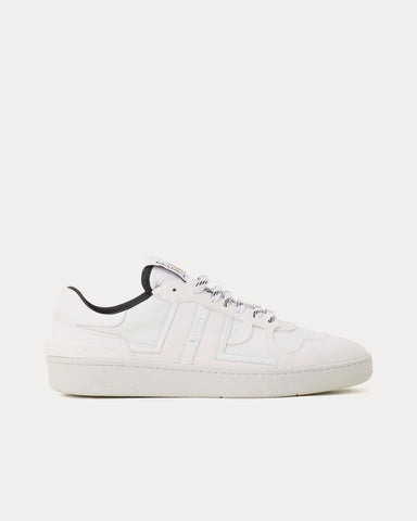 Lanvin Clay Mesh Blanc Low Top Sneakers