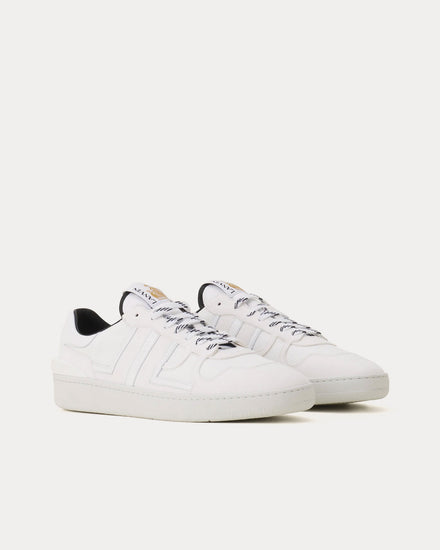 Lanvin Clay Mesh Blanc Low Top Sneakers - 3
