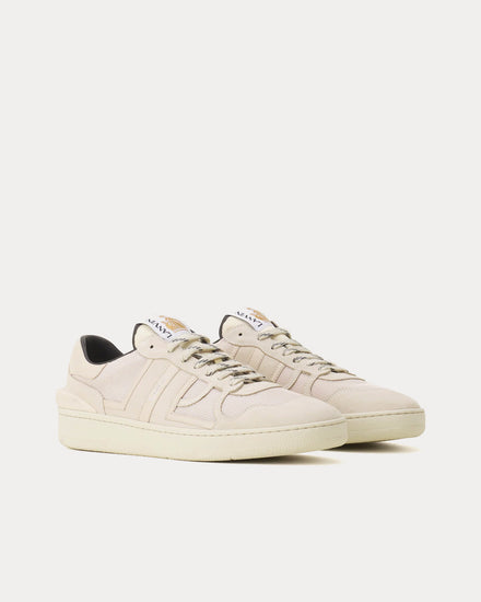 Lanvin Clay Mesh Pale Grey Low Top Sneakers - 3