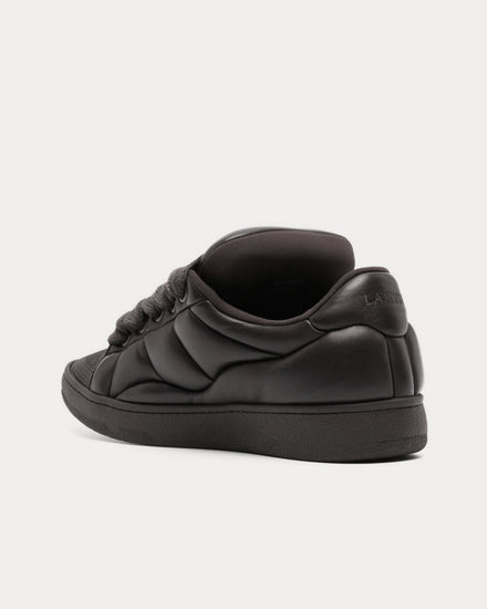 Lanvin Curb XL Leather Black Low Top Sneakers - 4