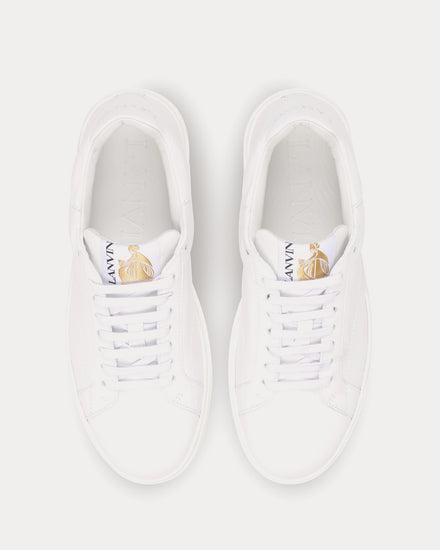 Lanvin DDB0 Leather White Low Top Sneakers - 2