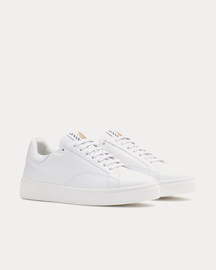 Lanvin DDB0 Leather White Low Top Sneakers - 3