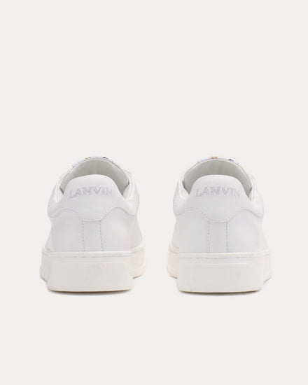 Lanvin DDB0 Leather White Low Top Sneakers - 4