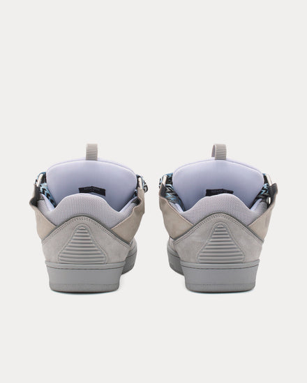 Lanvin Curb Grey Low Top Sneakers - 4