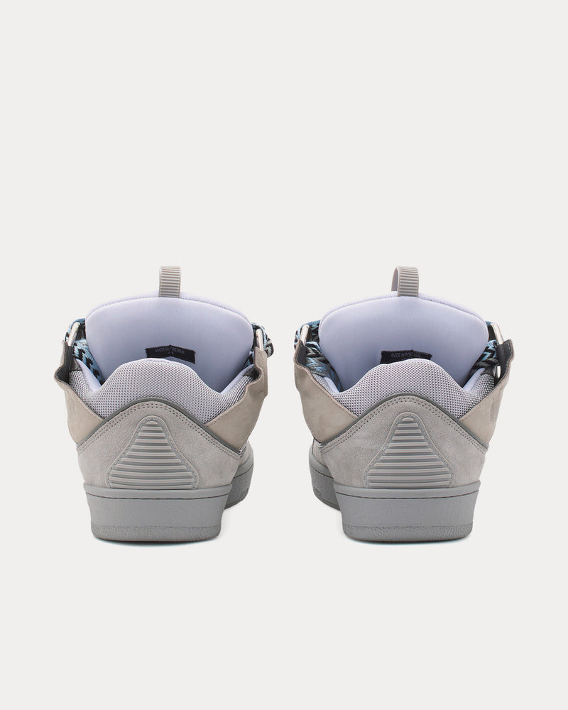 Lanvin Curb Grey Low Top Sneakers - 4