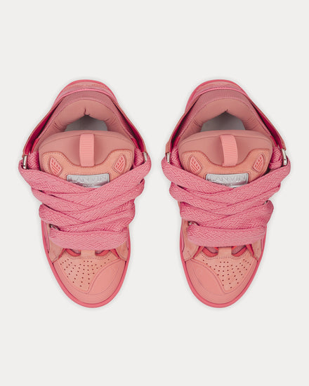 Lanvin Curb Leather Venus Low Top Sneakers - 2