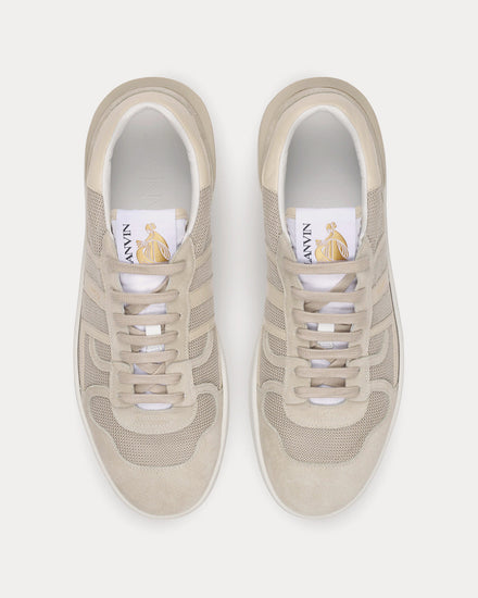 Lanvin Mesh Clay Plaster Low Top Sneakers - 2