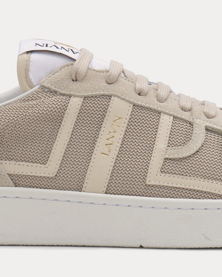 Lanvin Mesh Clay Plaster Low Top Sneakers - 5