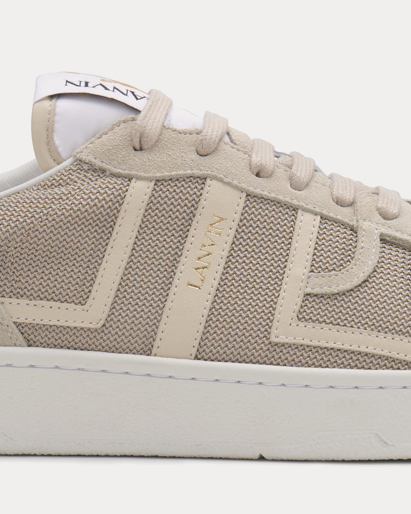 Lanvin Mesh Clay Plaster Low Top Sneakers - 5