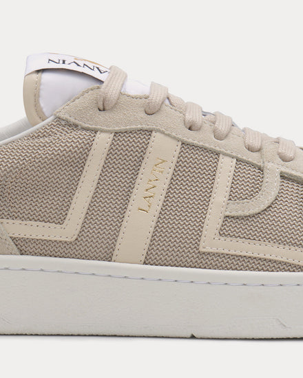 Lanvin Mesh Clay Plaster Low Top Sneakers - 5