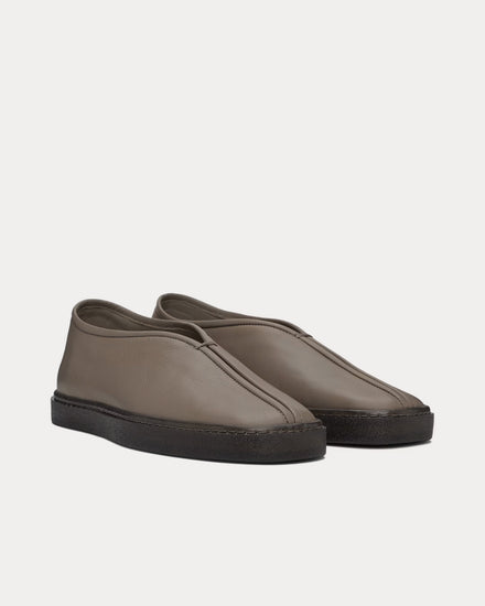 Lemaire Piped Cappuccino Slip On Sneakers - 2